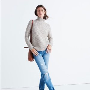 Madewell Raglan Turtleneck Sweater (Size Large)